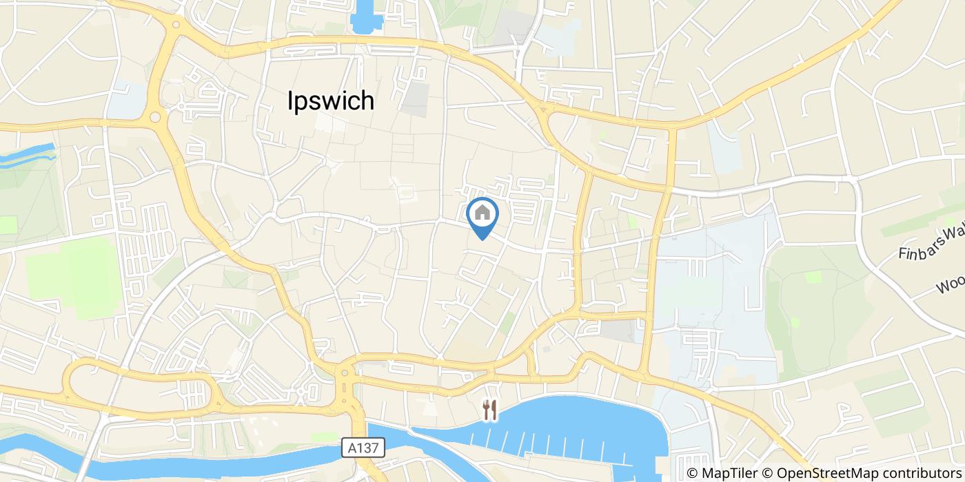 2 Bed Flat, Charlotte House, IP4