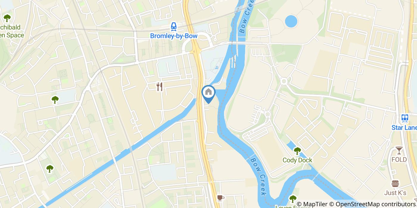1 Bed Flat, Gillender St, E3