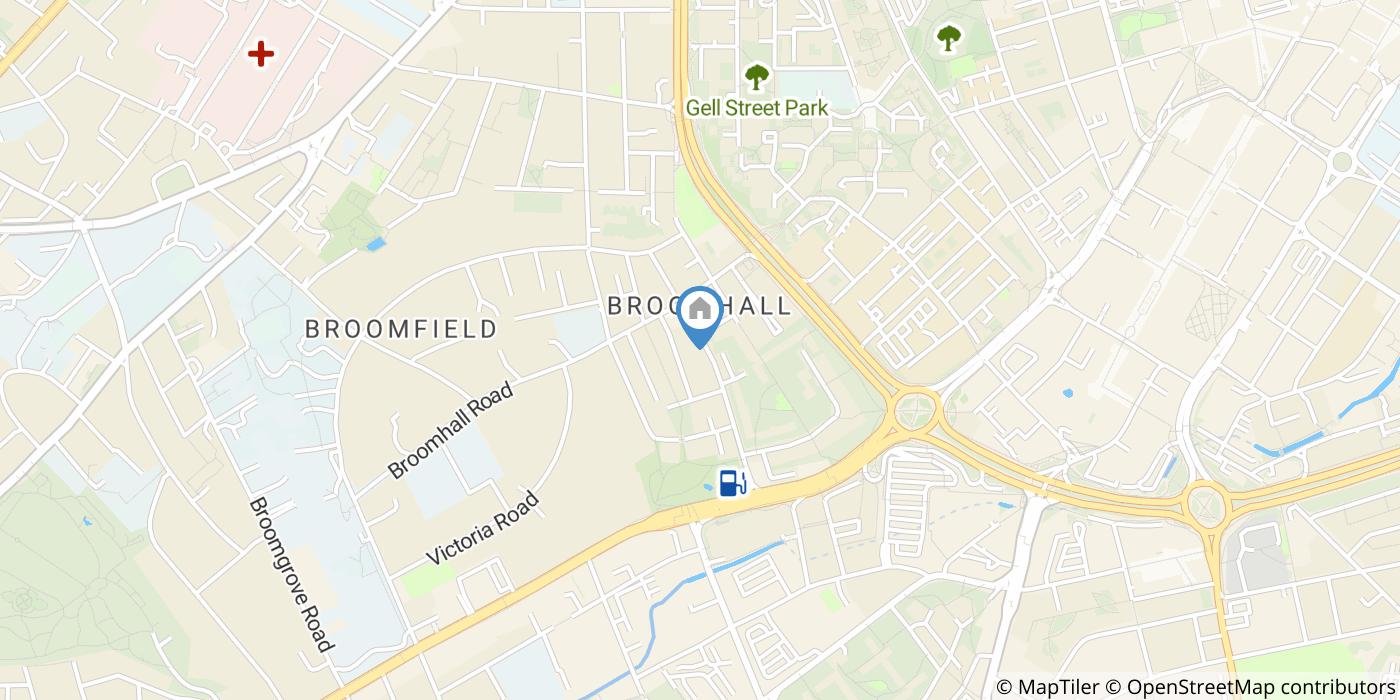 Room in a Shared Flat, William Street, S10