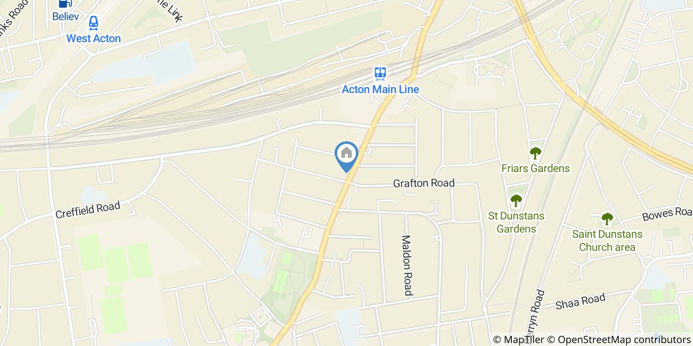 1 Bed Flat, Horn Lane, W3