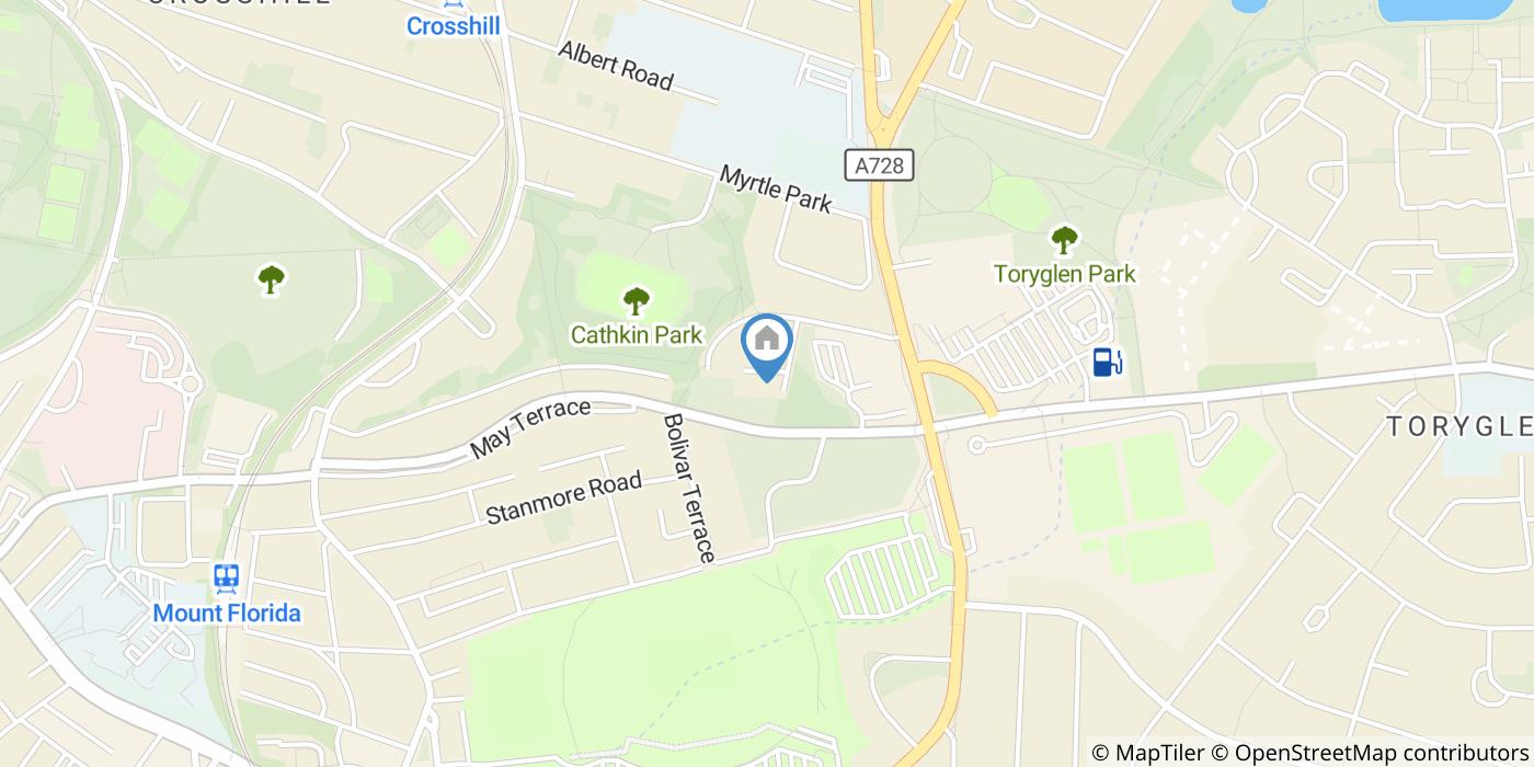 2 Bed Flat, Myrtle Hill Lane, G42