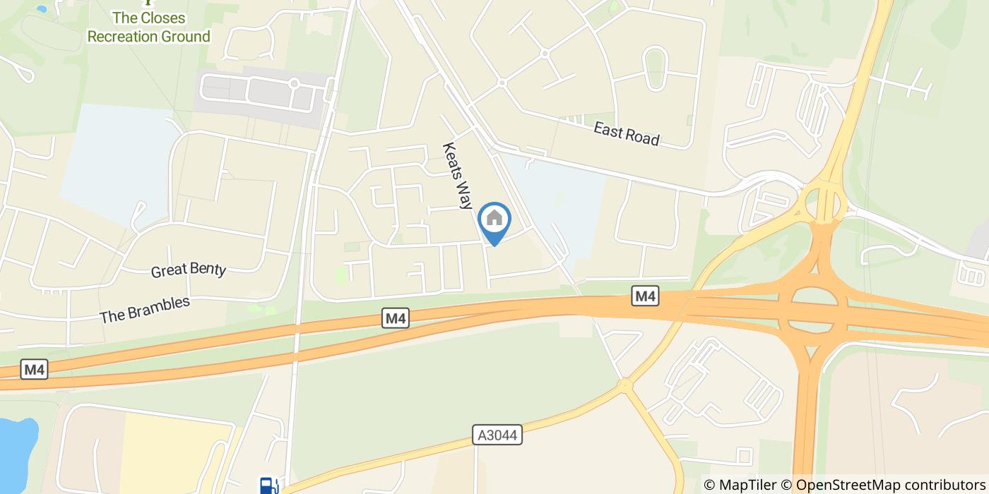 Studio Flat, Keats Way, UB7