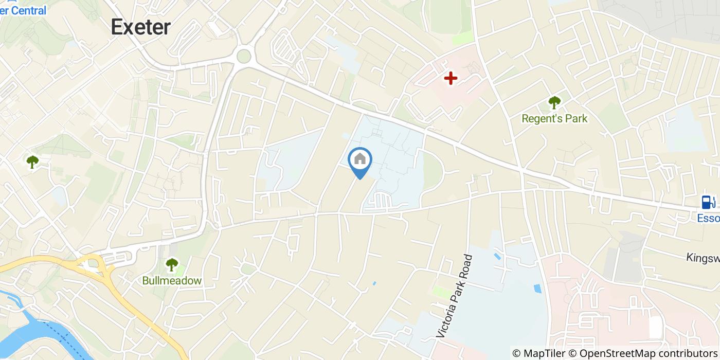 1 Bed Flat, Raleigh Road, EX1