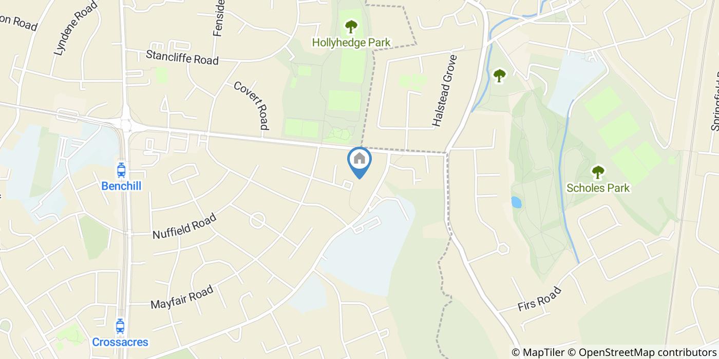 3 Bed Terraced House, Mendip Avenue, M22