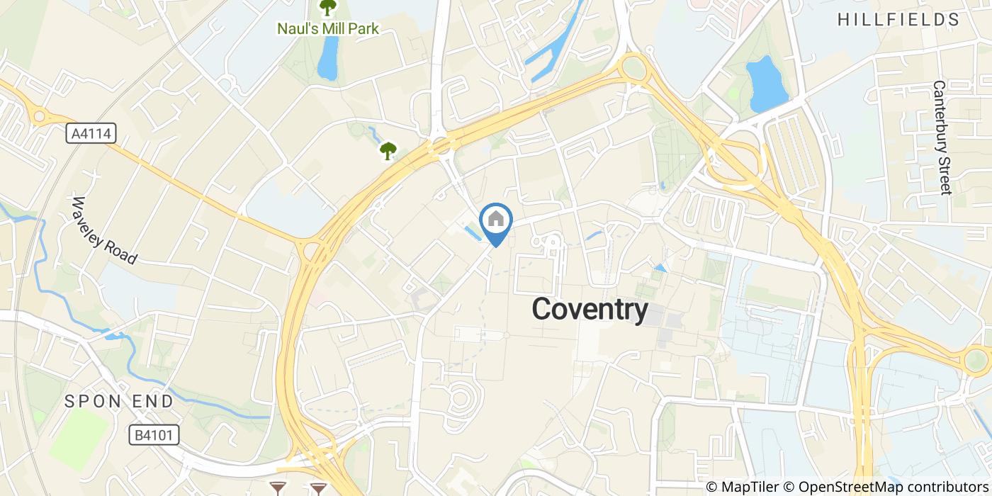 Studio Flat, Corporation Street, CV1