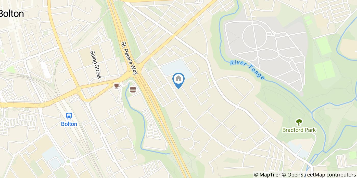 1 Bed Flat, Bromwich St, BL2