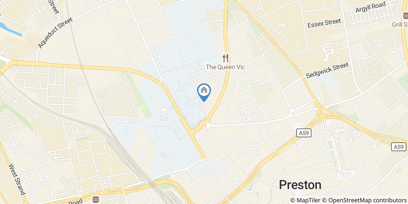 1 Bed Flat, Adelphi Place, PR1