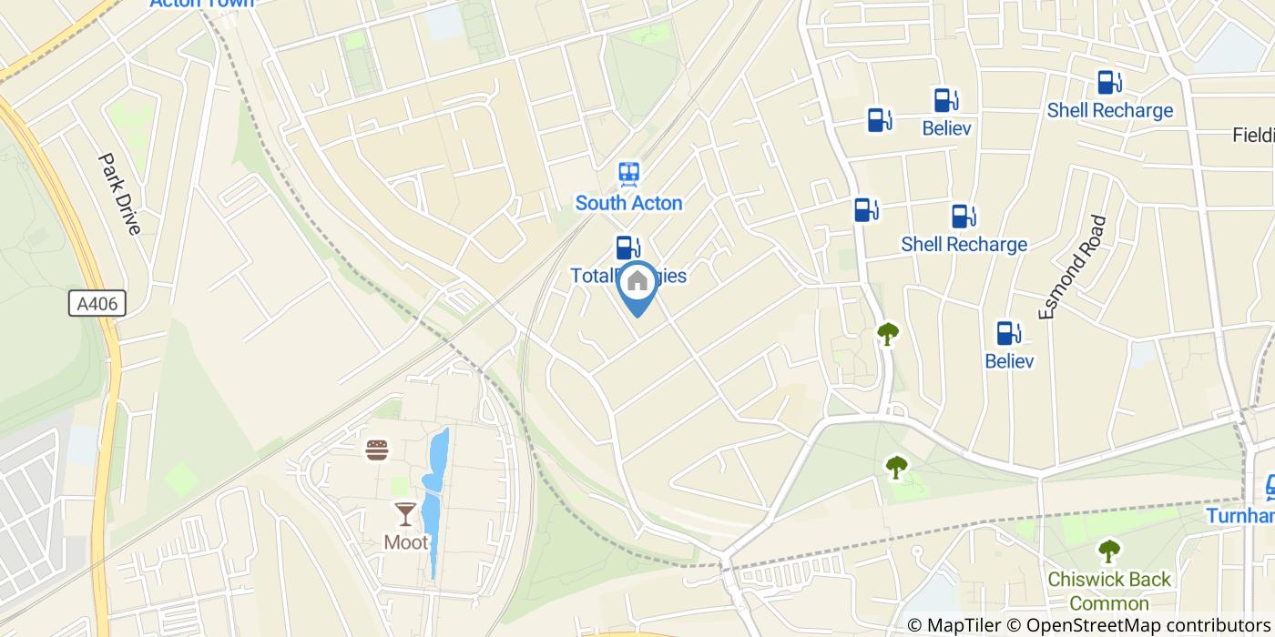 1 Bed Flat, Temple Road, W4