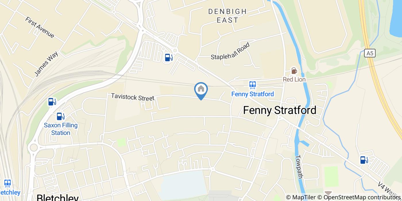 4 Bed Terraced House, Tavistock Street, MK2