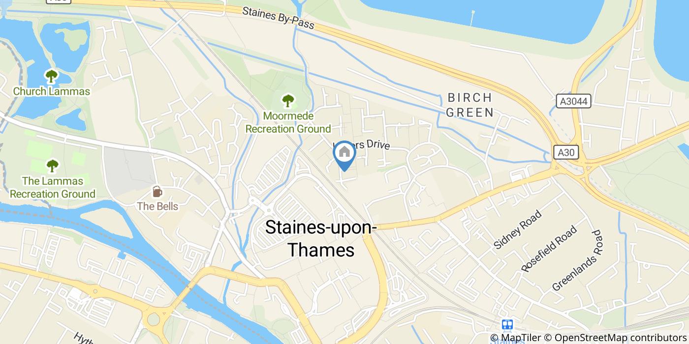 2 Bed Flat, Kingfisher Drive, TW18