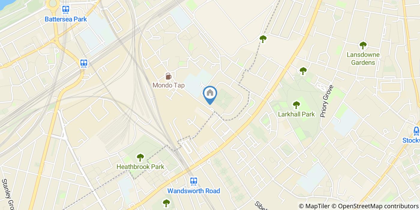 Room in a Shared Flat, Amazing Doube Room In Battersea/Wand, SW8