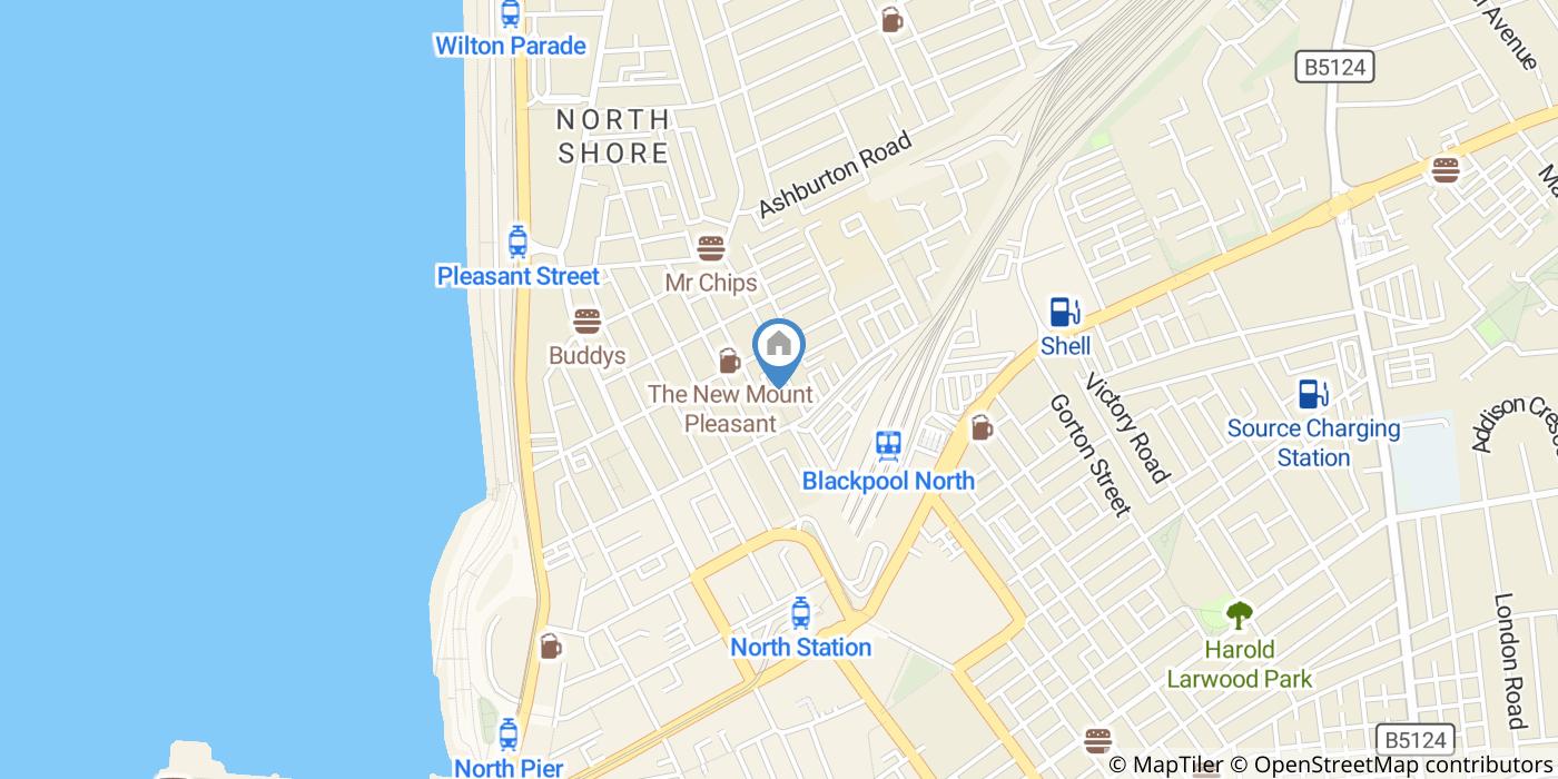 1 Bed Flat, Blackpool, FY1