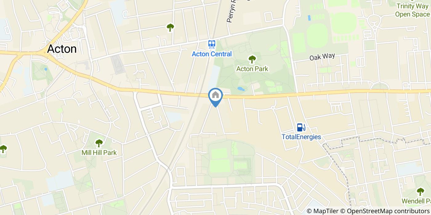 1 Bed Flat, Mansell Road, W3