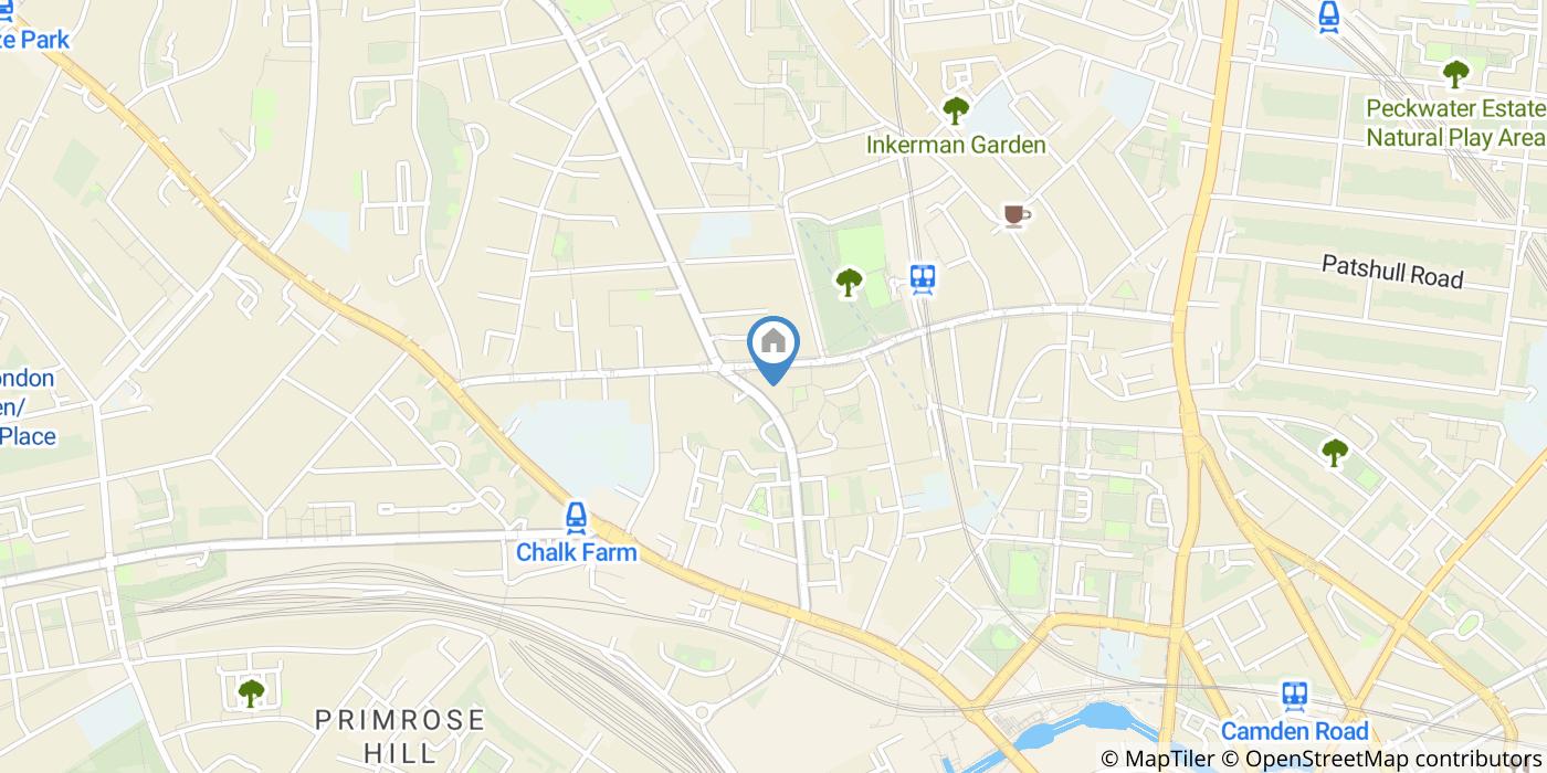 4 Bed Maisonette, Malden Crescent, NW1