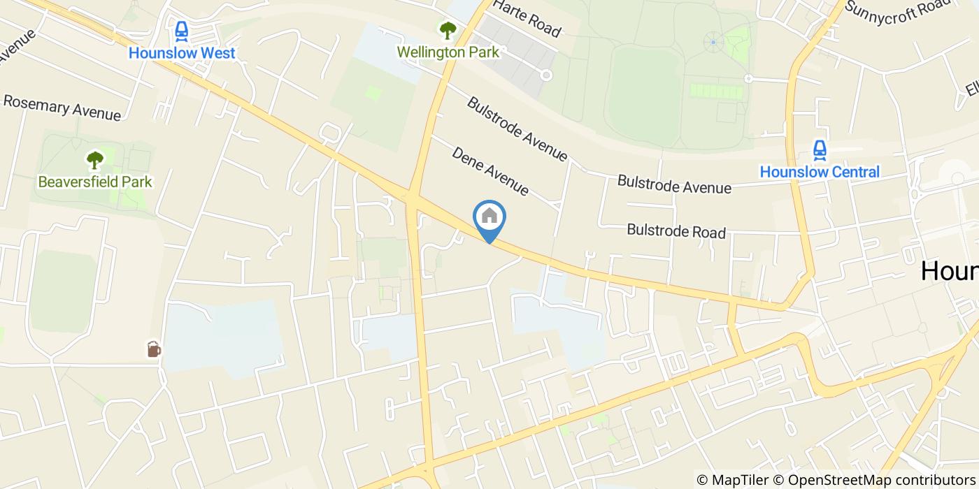 1 Bed Flat, Bath Road, TW3