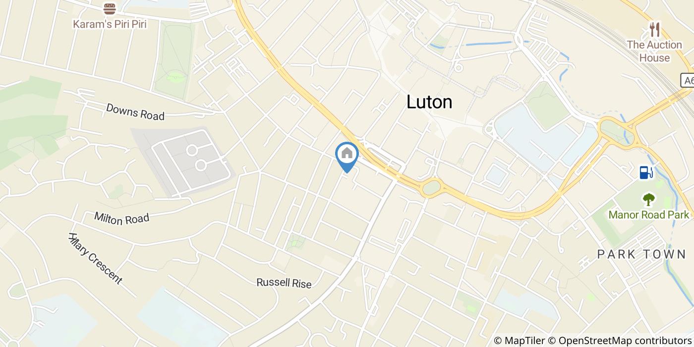 1 Bed Flat, Hastings St, LU1