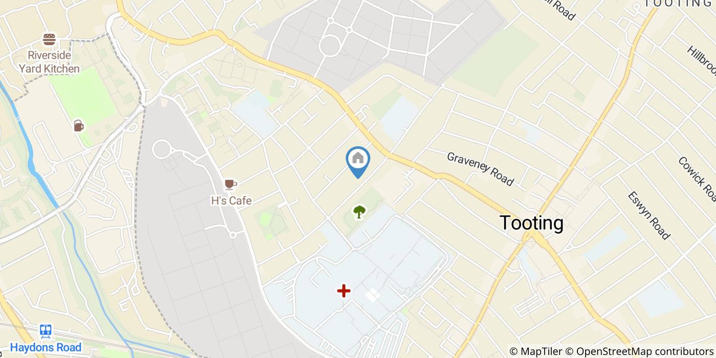 3 Bed Flat, Anderson House, SW17