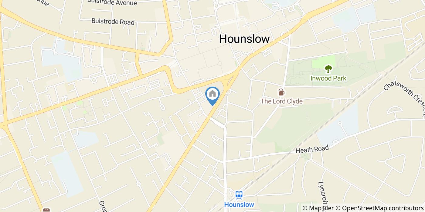 1 Bed Flat, Hamilton Court, TW3