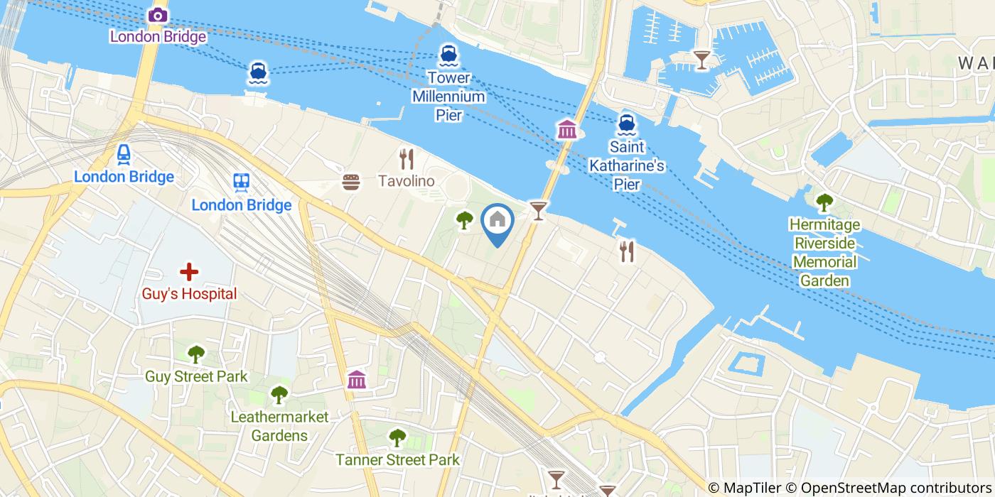 1 Bed Flat, Duchess Walk, SE1