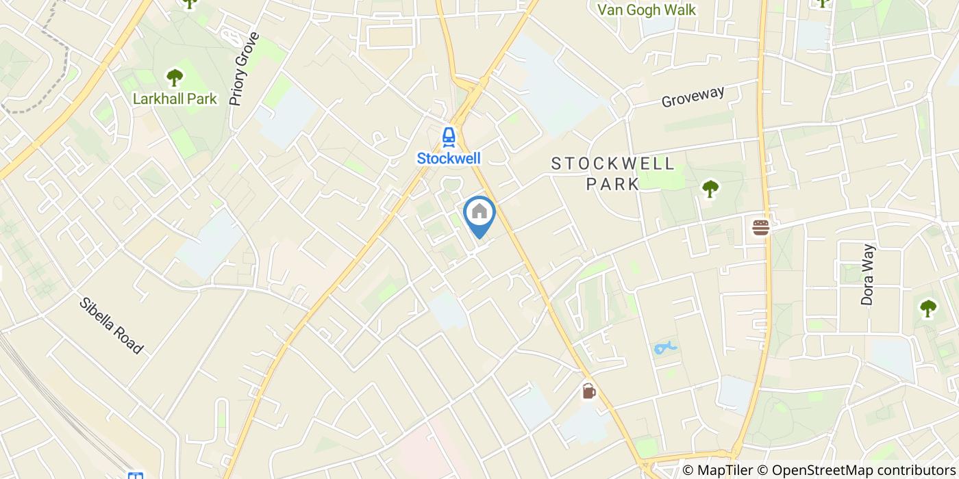 2 Bed Flat, Stockwell Road, SW9