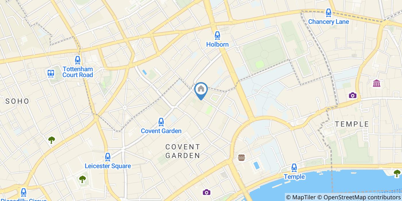 Studio Flat, Martlett Court, WC2B