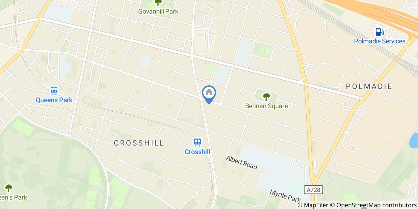 2 Bed Flat, Allison Street, G42