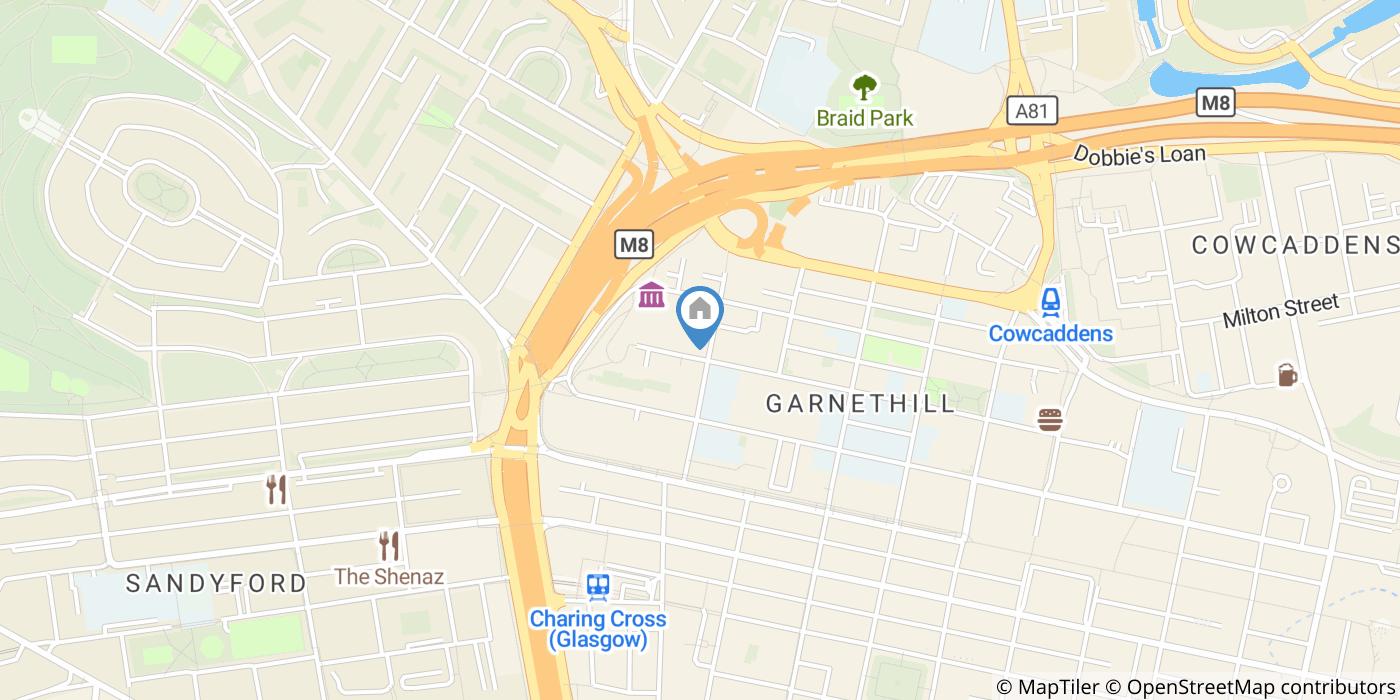 2 Bed Flat, Garnet Street, G3