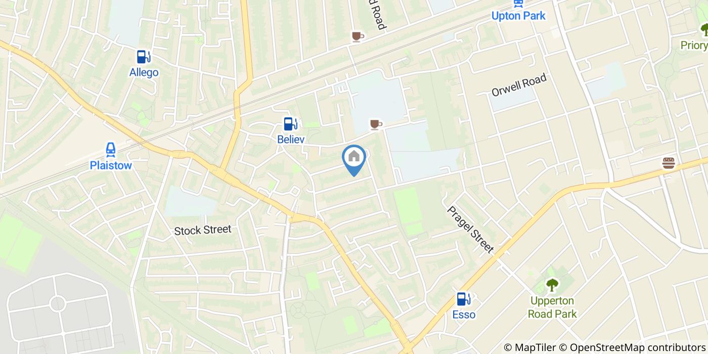 2 Bed Terraced House, Tweedmouth Road, E13