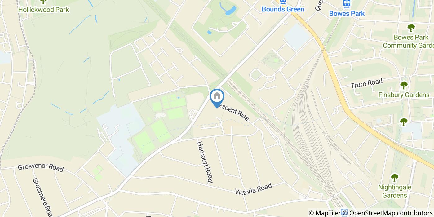5 Bed Semi-Detached House, Crescent Rise, N22