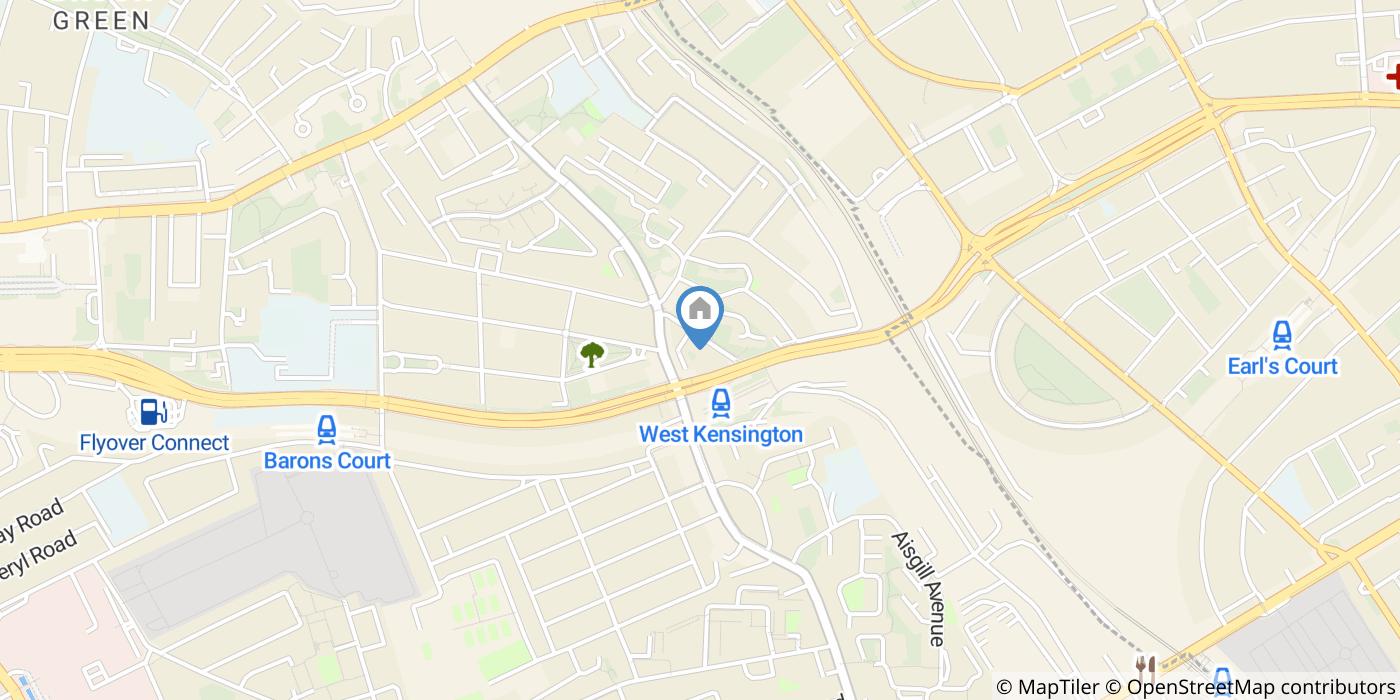 2 Bed Flat, West Kensington Court, W14
