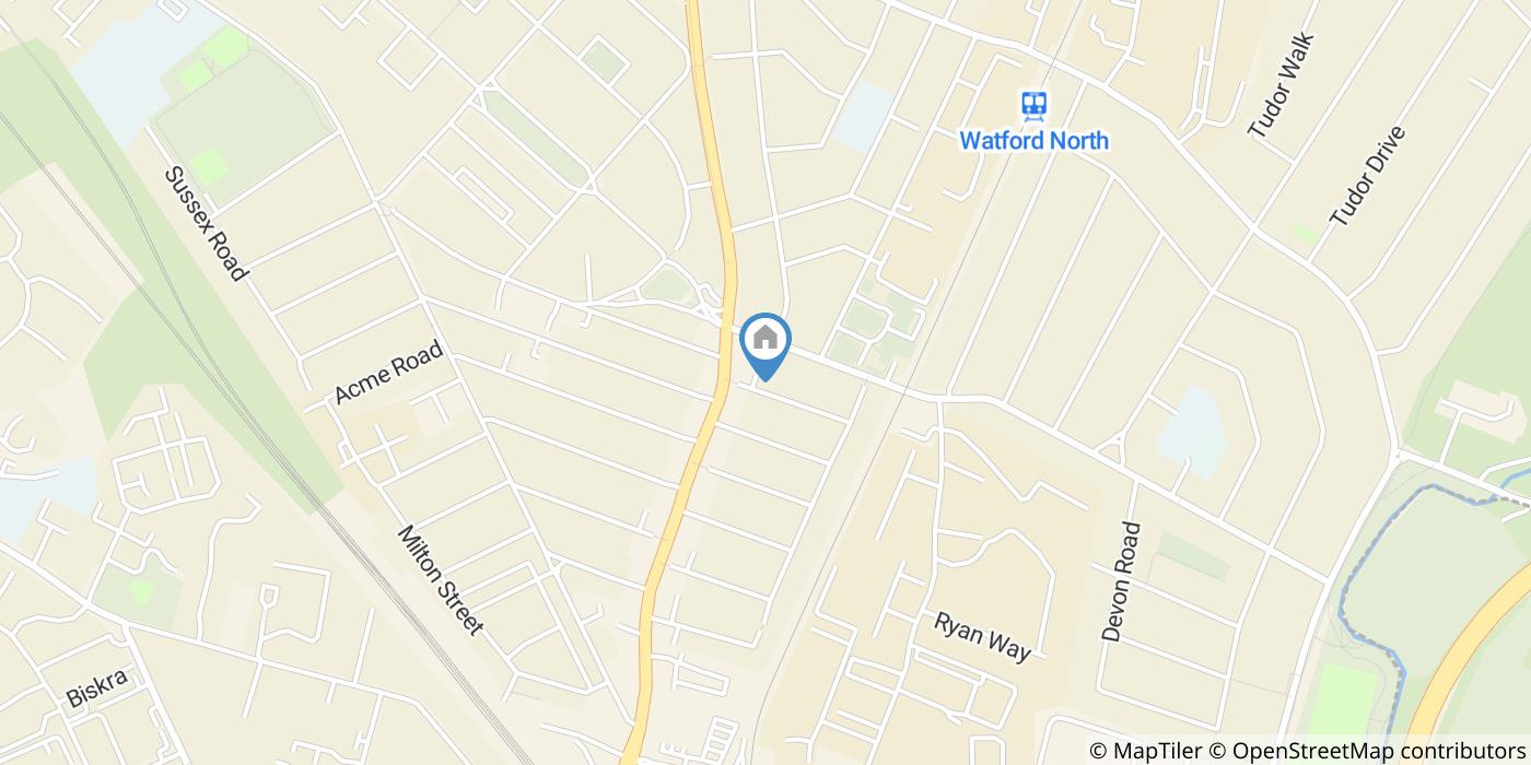 2 Bed Terraced House, Cromer Road, WD24