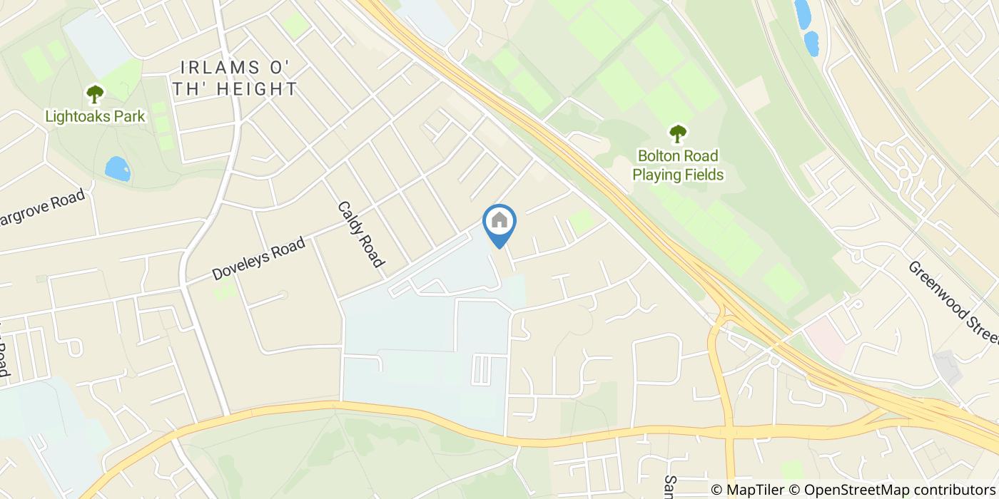 2 Bed Flat, Carlton Road, M6