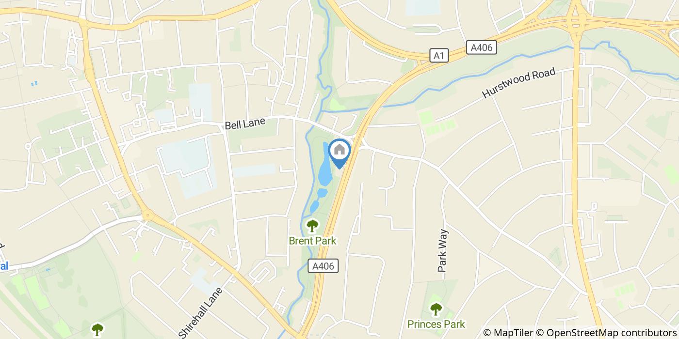4 Bed Flat, Brent View House, NW11