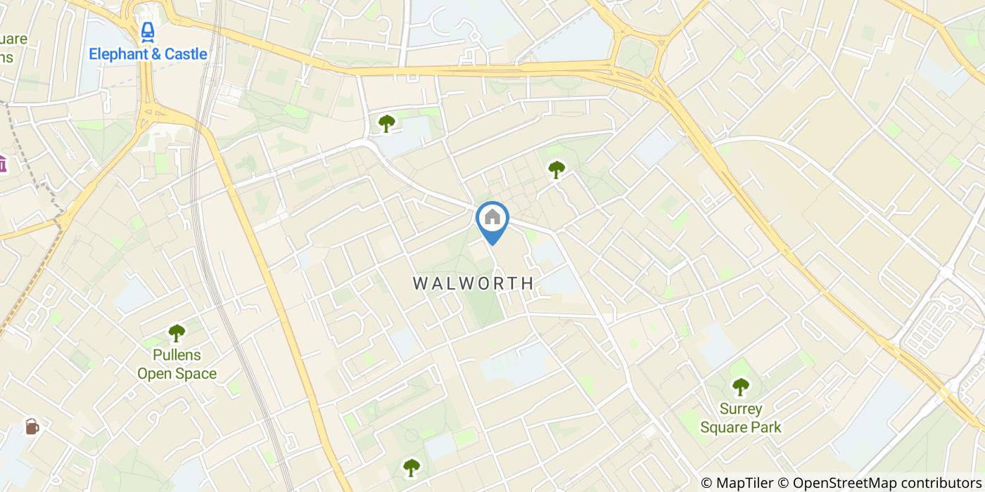 Room in a Shared Flat, Orb Street, SE17