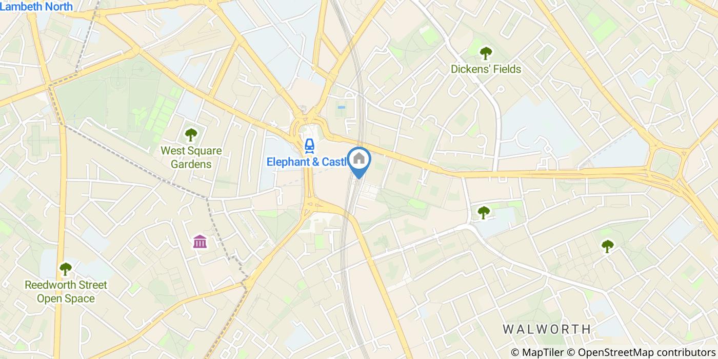 Room in a Shared House, Elephant & Castle Station, SE17