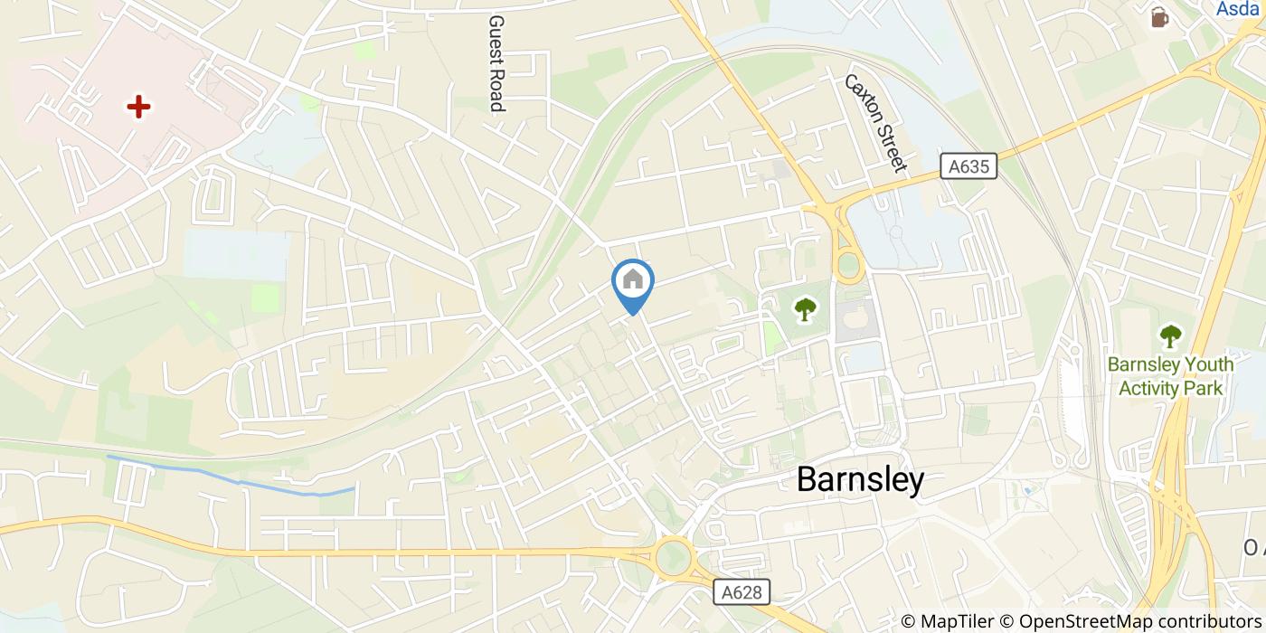 1 Bed Flat, Sackville Street, S70