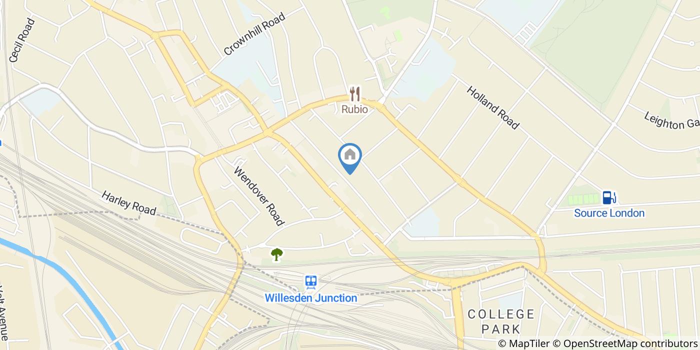 1 Bed Flat, Rucklidge Avenue, NW10