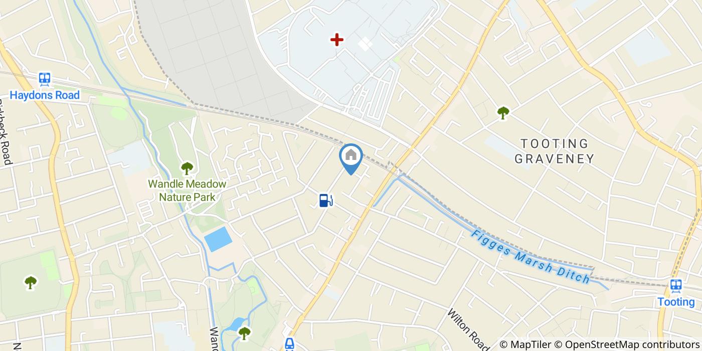 2 Bed Flat, Colliers Wood, SW19