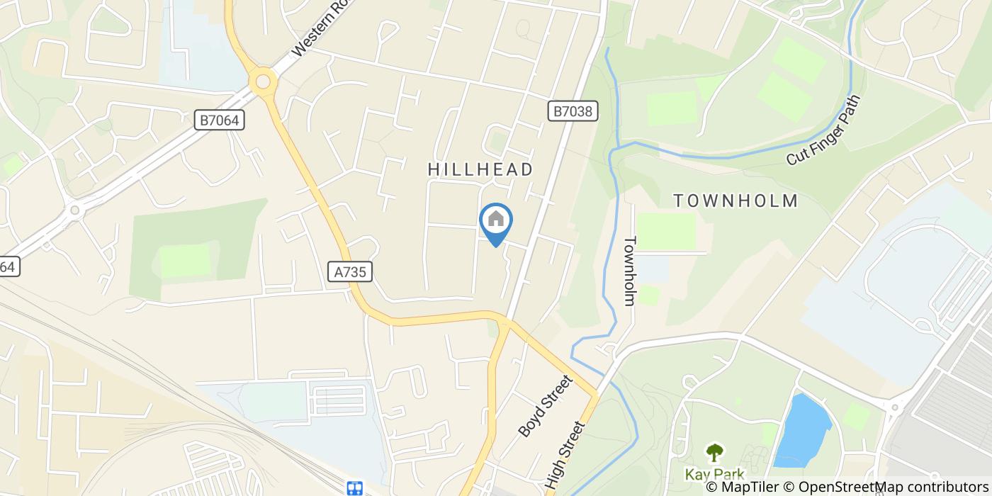 2 Bed Flat, Orchard St, KA3