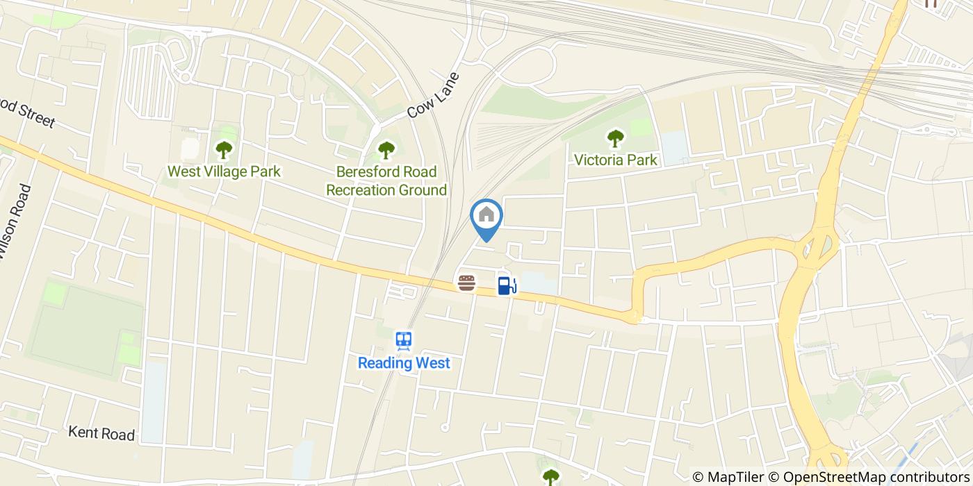 1 Bed Flat, Hart St, RG1