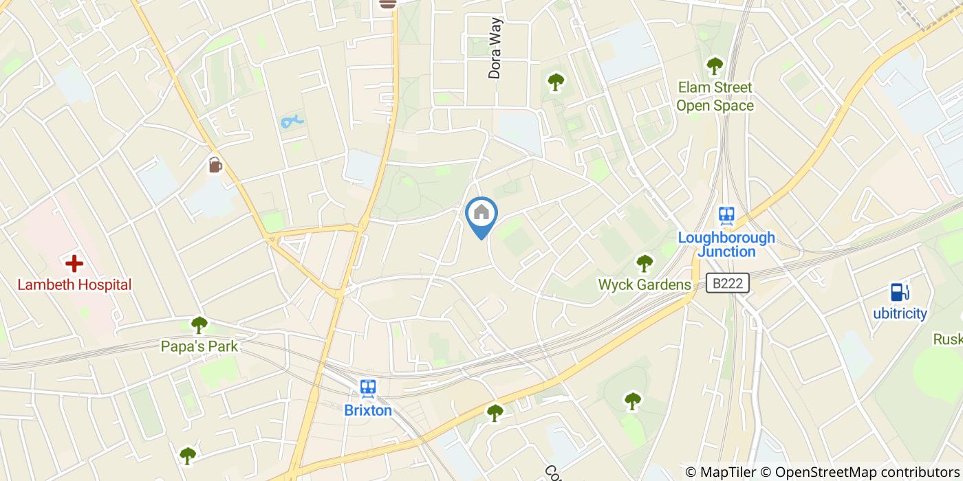 Room in a Shared Flat, St James's Crescent, SW9