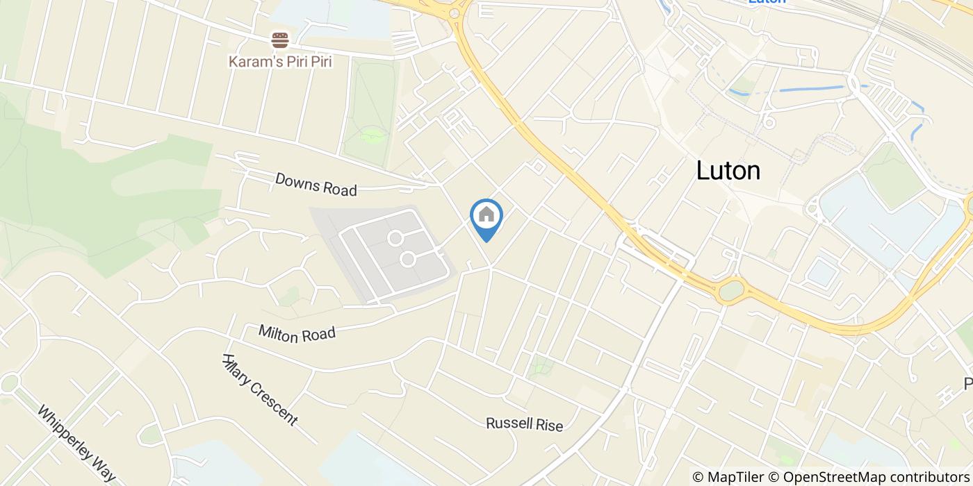 1 Bed Flat, Napier Road, LU1