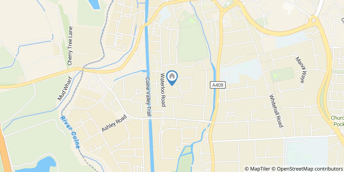 Studio Flat, Bettles Close, UB8