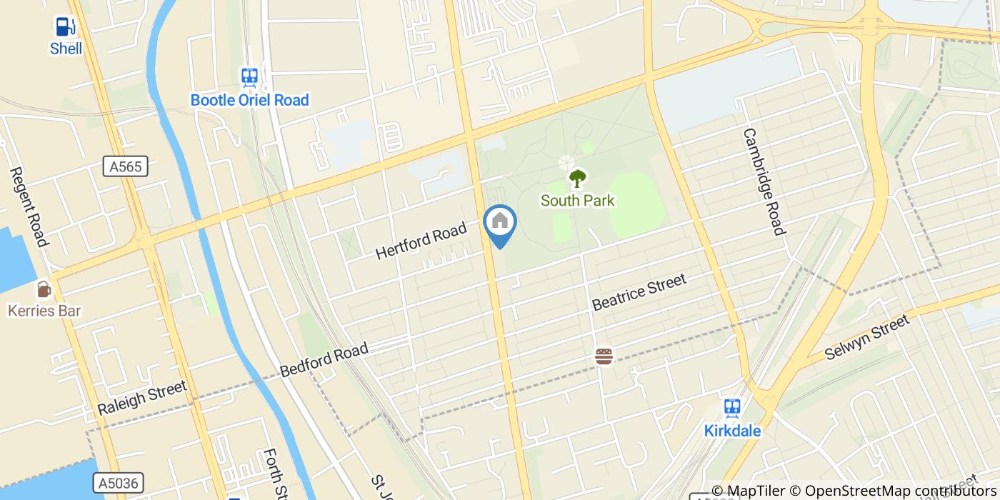 Studio Flat, Stanley Road, L20