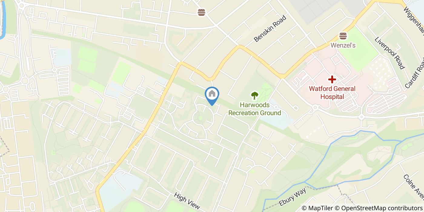 1 Bed Flat, Pioneer Way, WD18