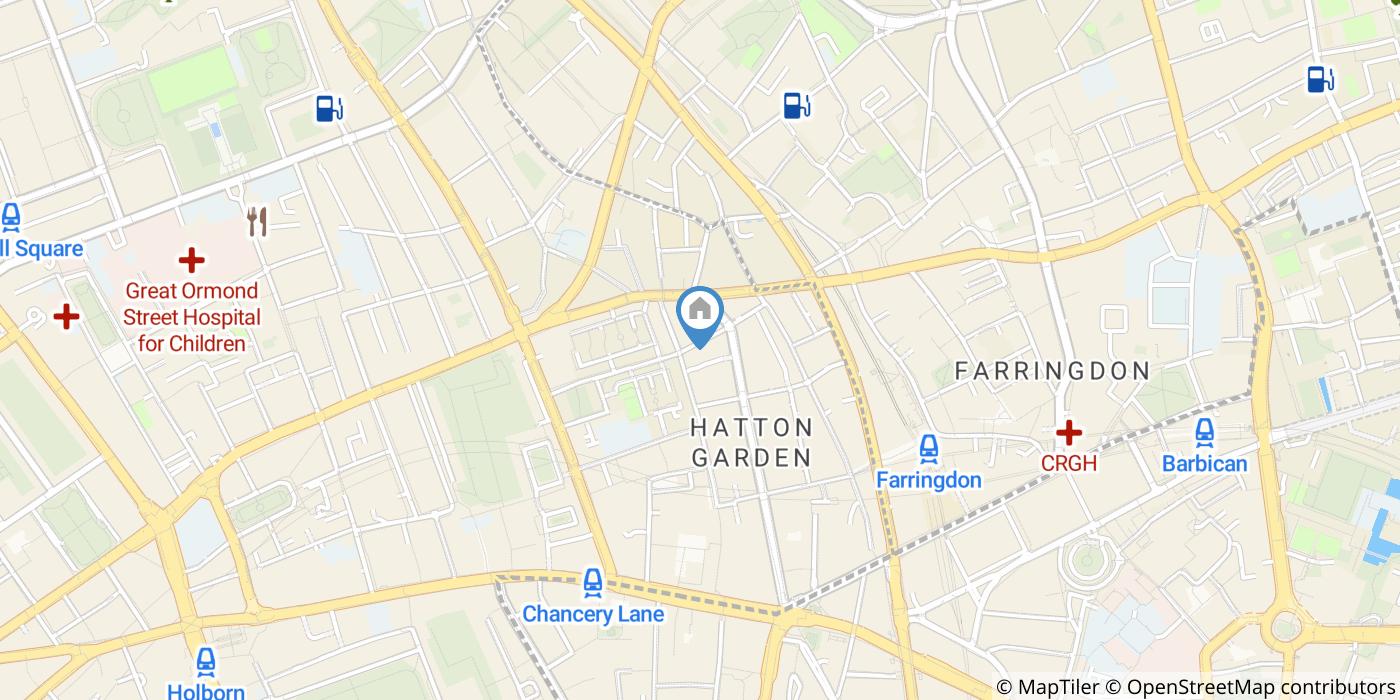 Studio Flat, Hatton Wall, EC1N