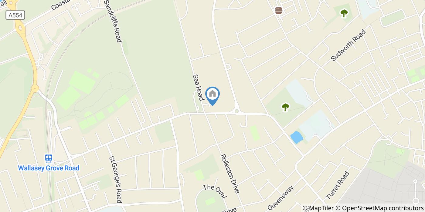 2 Bed Flat, Sea Road, CH45