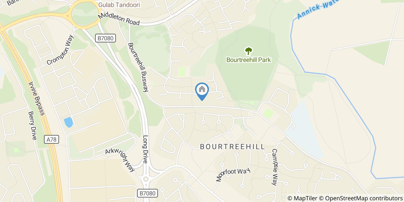 2 Bed Terraced House, Millfore Court, KA11