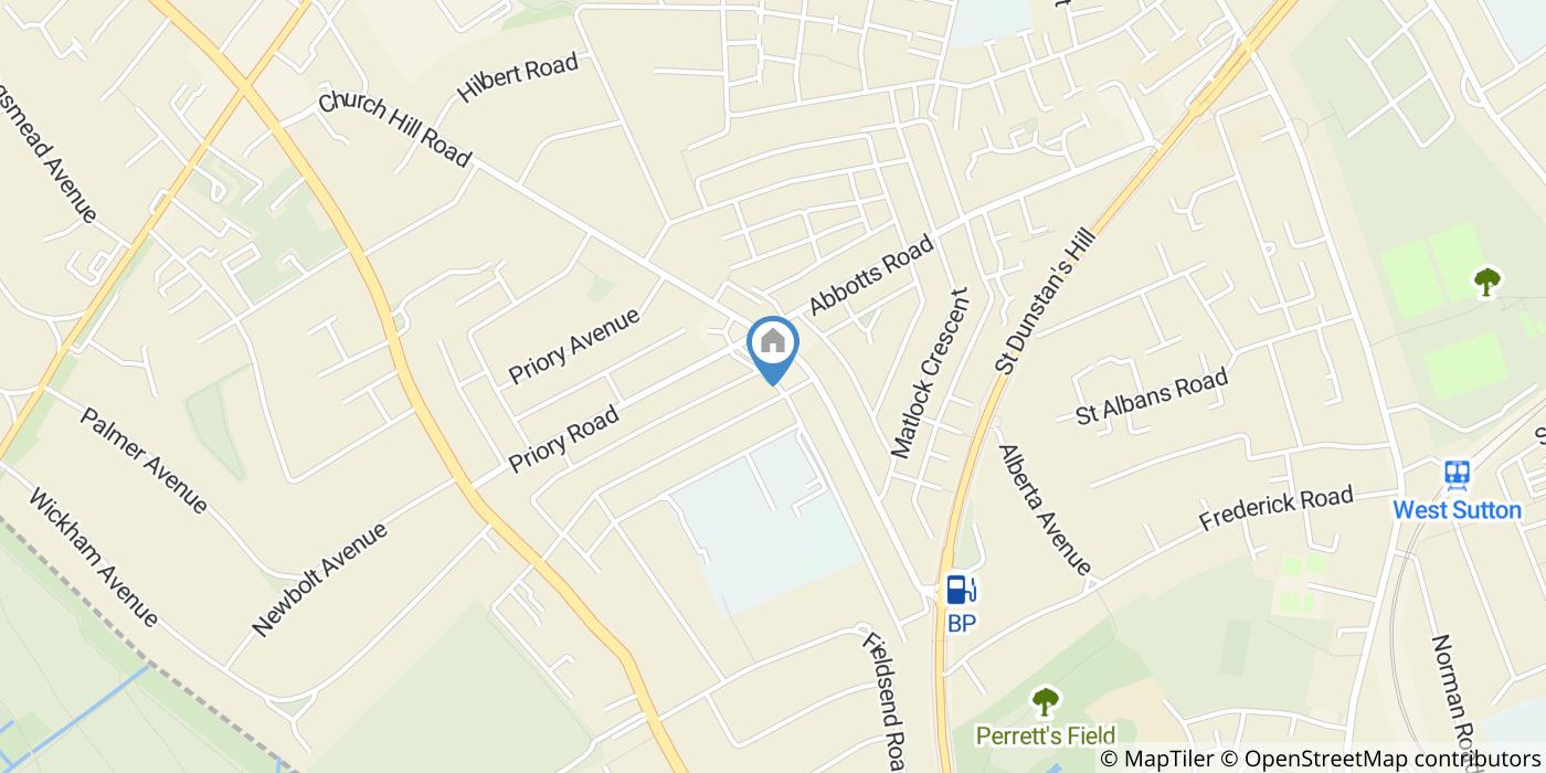 1 Bed Flat, Cheam, SM3