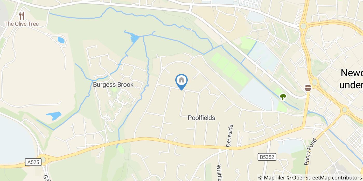 3 Bed Terraced House, St Andrews Drive, ST5